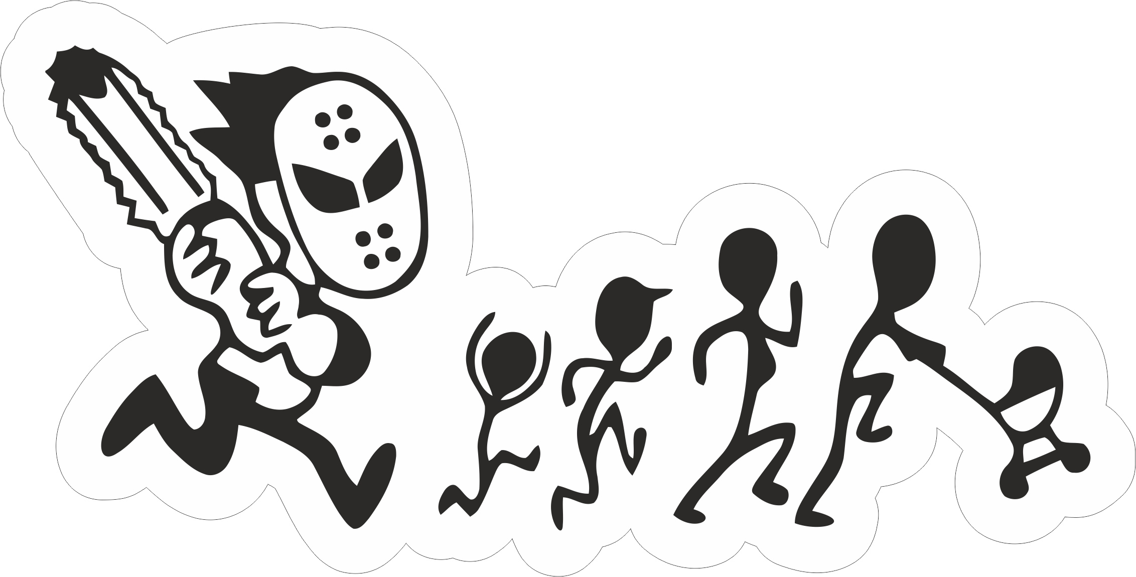 Family Car Sticker Free Vector cdr Download - 3axis.co