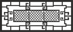 Window Grill Vector Free Vector