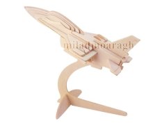 Laser Cut Fighter Jet With Stand