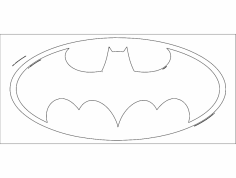 Batman1 dxf-Datei