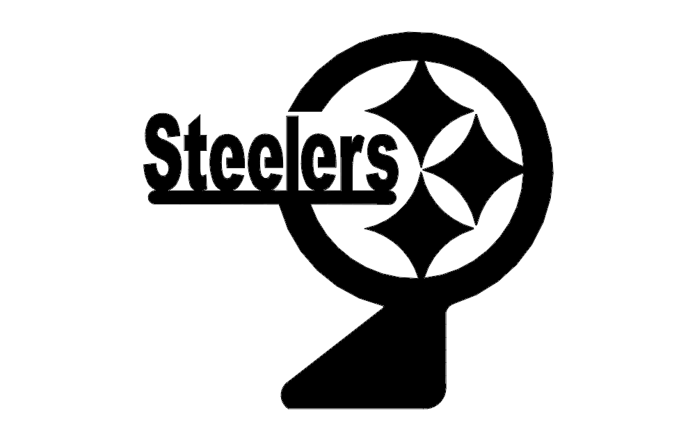 Файл Steelers Stand dxf