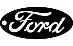 Ford Key Tag plik dxf