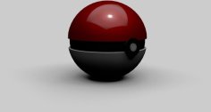 Pokeball 3D Printer Model