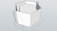 Concrete Pot Mold 3D Printer Model