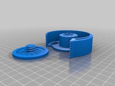 Electrical Tape Dispenser Update 3D Printer Model