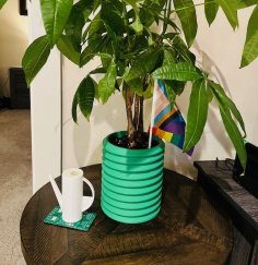 Screw Pot Planter 3D Printer Model