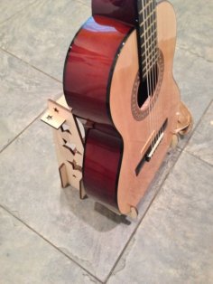 Laser Cut Guitar Stand For 3/4 Size Acoustic Guitar