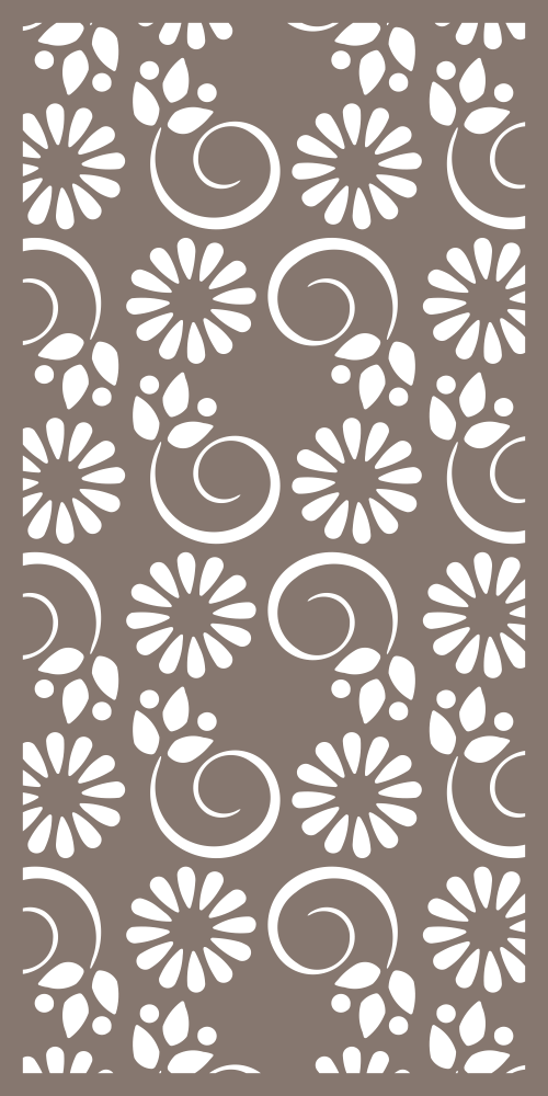 Privacy Screens and Panels Pattern Vector Free Vector