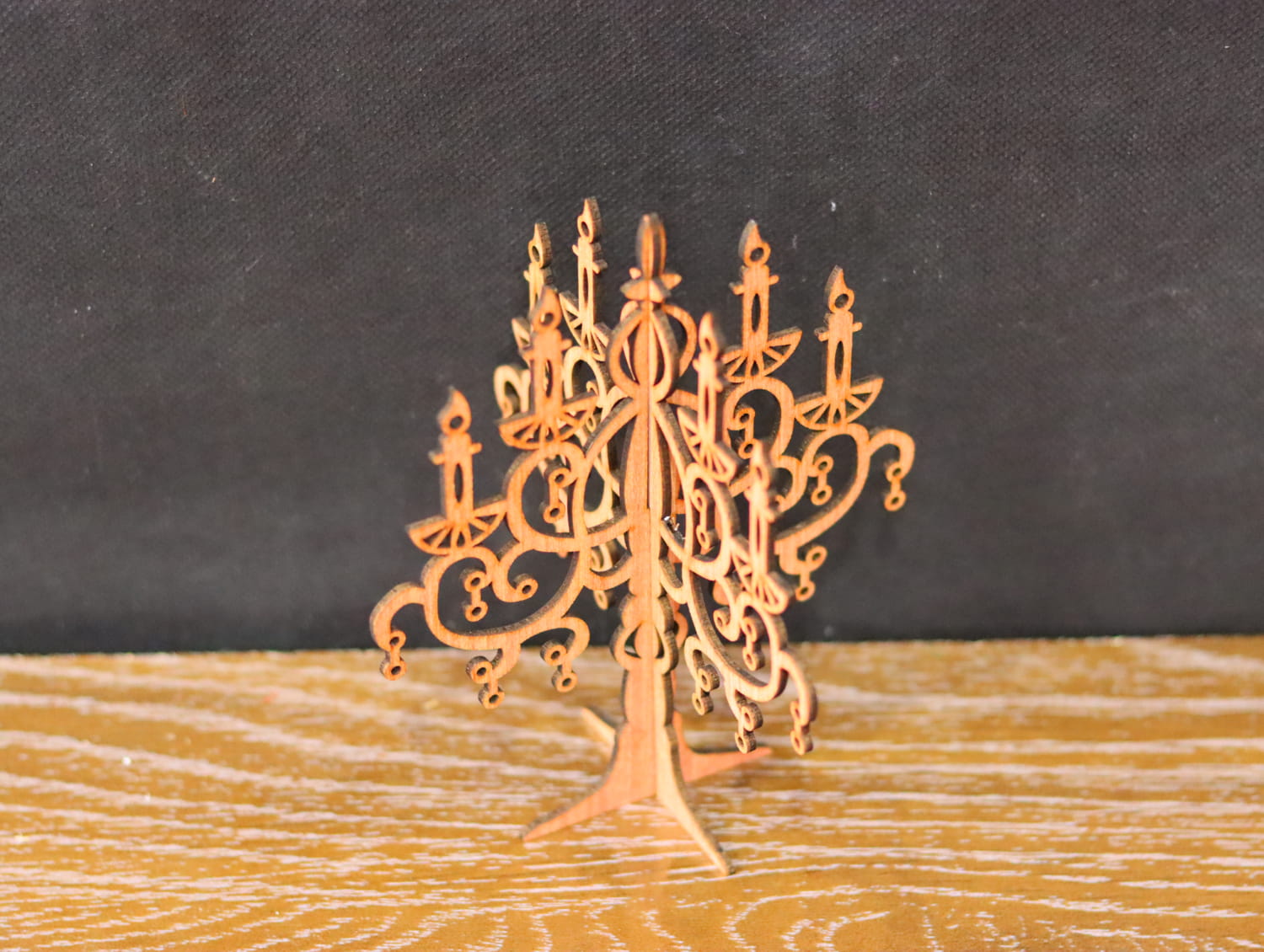 Laser Cut Tree Candle Stand Decor SVG DXF CDR AI PDF Free Download ...