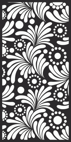 White Floral Fabric Pattern Free Vector