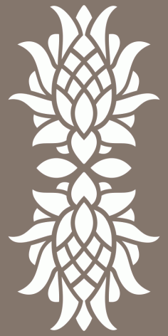 Blumendekor-Muster-Vektor