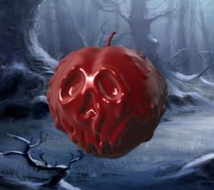 Poison Apple 3D Printer Model