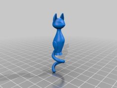 Pencil Cat (Ghost TOH) 3D Printer Model