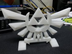 Legend Of Zelda Stading Hyrule’s Crest 3D Printer Model