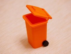 Mini Trash Can 3D Printer Model