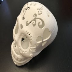 Sugar Skull 3D Printer Model