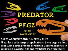 Predator Pegz 3D Printer Model