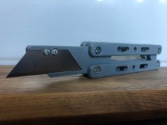 Butterfly Knife With Belt Clip 3D Printer Model