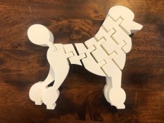 Flexi-Poodle 3D Printer Model