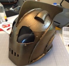 Rocketeer Helmet 3D Printer Model