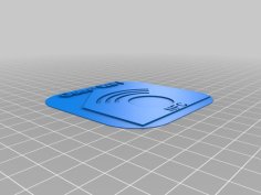 NFC Guest WiFi 3D Printer Model