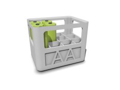 AA Battery Holder/organizer 3D Printer Model