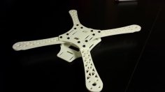 Mini Flame Wheel Style Quadcopter Frame. 3D Printer Model