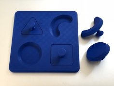 Baby’s First Puzzle 3D Printer Model