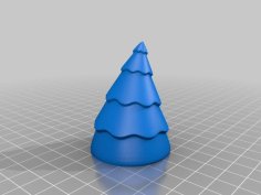 LED Christmas Tree 3D Printer Model