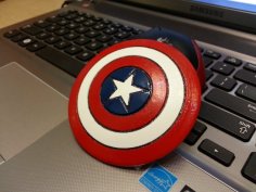 Captain America Shield 3D Printer Model