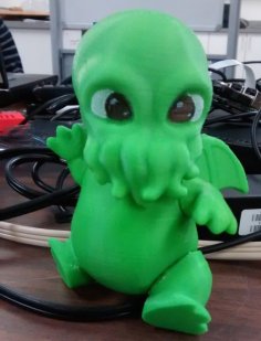 Poseable Baby Cthulhu 3D Printer Model