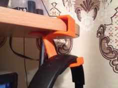 Headphone Stand For A Desk Or Shelf 3D Printer Model