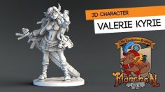 Valerie Kyrie 3D Printer Model