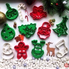 Christmas Sock Cookie Cutter 3D Printer Model