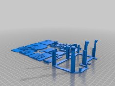 40k Imperial Bunker 3D Printer Model