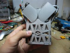 Non-warping Complex Deck Box With Spring 3D Printer Model