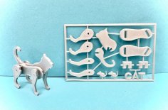 Cat Kit Card 3D Printer Model