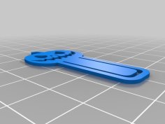 Pumpkin Bookmark For Halloween Reading 3D Printer Model