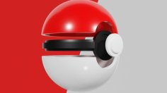 Poké Ball (Max Quality) 3D Printer Model