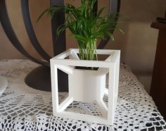 HyperCube Plant Pot 3D Printer Model