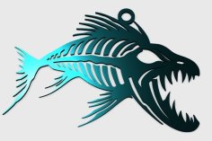 Tiger Fish Pendant 3D Printer Model