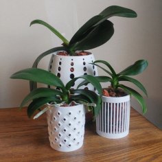 Orchid Pots 3D Printer Model