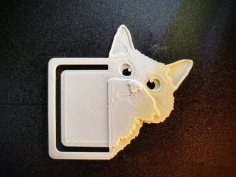 Sneaky Cat Bookmark 3D Printer Model