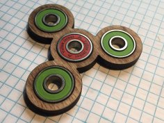 Laser Cut Fidget Spinner Collection