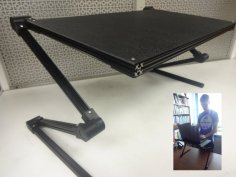 Adjustable Laptop Stand 3D Printer Model