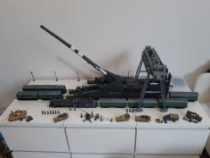 Schwerer Gustav 1_72 Part 2 3D Printer Model