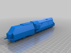 Armoured Locomotive HO Scale (I Think) 3D Printer Model