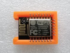 Customisable Module Socket For ESP8266 HC-05 Etc 3D Printer Model