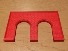 N Scale Twin Tunnel Facing 3D Printer Model