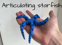 Articulating Starfish 3D Printer Model